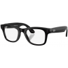 Умные очки Ray-Ban Meta* Wayfarer Gen 2 Shiny Black, Фотохромные линзы Clear to Graphite Green Transitions (RW4012), размер M